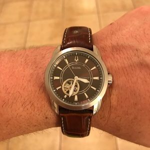 Bulova open heart automatic